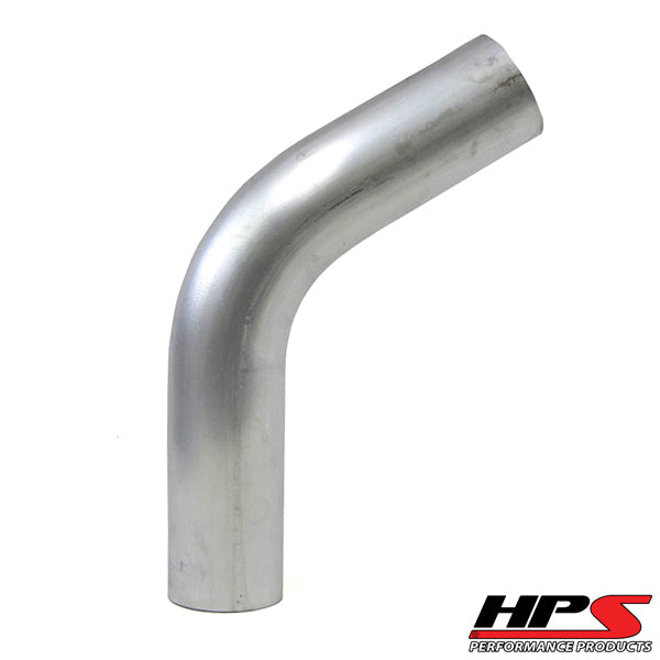 HPS 4" OD 60 Degree Bend 6061 Aluminum Elbow Pipe 16 Gauge w/ 4" CLR