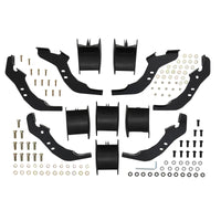 Thumbnail for Westin 21-22 Ford Bronco (4-Door) PRO TRAXX 5 Oval Nerf Step Bars - Textured Black