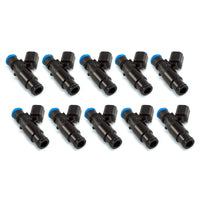 Thumbnail for Injector Dynamics 2600-XDS Injectors - 48mm Length - 14mm Top - 14mm Bottom Adapter (Set of 10)