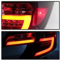 Thumbnail for Spyder Toyota Camry 12-14 Light Bar LED Tail Lights Black ALT-YD-TC12-LBLED-BK