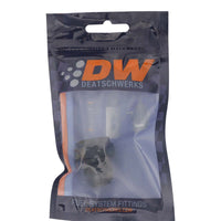 Thumbnail for DeatschWerks 6AN Female Flare to 10AN Male Flare Expander - Anodized Matte Black