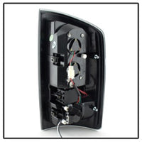 Thumbnail for Spyder Dodge Ram 07-08 1500/Ram 07-09 2500/3500 LED Tail Lights Black Smoke ALT-YD-DRAM06-LED-BSM