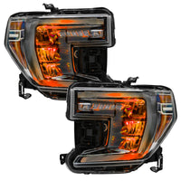 Thumbnail for Oracle 19-21 Silverado/Sierra 1500 RGB Demon Eye Headlight Kit - w/o Controller SEE WARRANTY