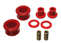 Thumbnail for Energy Suspension 90-96 Nissan 300ZX Red Rear Differential Carrier Bushing Set (Must reuse all metal