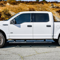 Thumbnail for Westin Ram 15-21 Ford F-150 / 17-21 Ford F-250 & F350 Crew Cab R5 XD Nerf Step Bars - Black