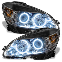 Thumbnail for Oracle Mercedes Benz C-Class 08-11 LED Halo Kit - White SEE WARRANTY
