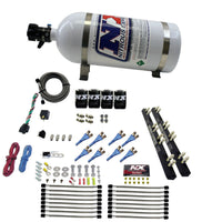 Thumbnail for Nitrous Express 8 Cyl Soft Line Shark Rail Nitrous Kit w/10lb Bottle
