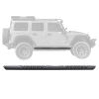 Thumbnail for Go Rhino V-Series V3 Side Step - Universal 68in. (Fits 4DR) - Tex. Blk