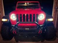 Thumbnail for Oracle Oculus Bi-LED Projector Headlights for Jeep JL/Gladiator JT - Matte Blk - 5500K SEE WARRANTY