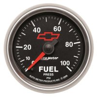 Thumbnail for Autometer Sport-Comp II GM 52mm 0-100 PSI Full Sweep Electronic Fuel Pressure Gauge