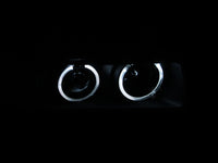 Thumbnail for ANZO 1992-1998 BMW 3 Series E36 Projector Headlights w/ Halo Black G2 1 pc