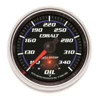 Thumbnail for AutoMeter Gauge Oil Temp 2-5/8in. 340 Deg. F Stepper Motor W/ Peak & Warn Cobalt