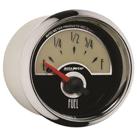 Thumbnail for AutoMeter Gauge Fuel Level 2-1/16in. 0 Ohm(e) to 90 Ohm(f) Elec Cruiser