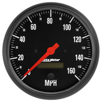 Thumbnail for Autometer Z-Series 0-160MPH 5in. Electric Programmable W/LCD ODO Speedometer Gauge