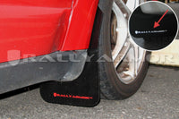 Thumbnail for Rally Armor 05-09 Subaru Legacy / Outback Black UR Mud Flap w/White Logo