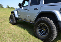 Thumbnail for N-Fab Trail Slider Steps 18-20 Jeep Wrangler JL 4 Door SUV - SRW - Textured Black