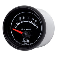 Thumbnail for Autometer ES 52.4mm 0-7 Bar Oil Pressure SSE Gauge