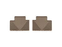 Thumbnail for WeatherTech 05-13 Toyota Tacoma Crew Cab Rear Rubber Mats - Tan