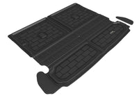 Thumbnail for 3D MAXpider 20-21 Mercedes GLB-Class 7-Seat Behind 3rd Row Seatback Protector Cargo Liner - Black