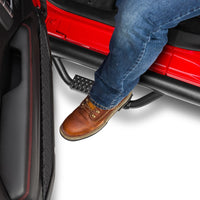 Thumbnail for Rugged Ridge Spartan Nerf Bar Black 2020 Jeep Gladiator JT