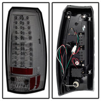 Thumbnail for Spyder Chevy Avalanche 07-13 LED Tail Lights Smoke ALT-YD-CAV07-LED-SM