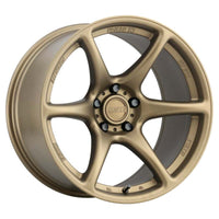 Thumbnail for Kansei K11B Tandem 18x9.5in / 5x114.3 BP / 22mm Offset / 73.1mm Bore - Bronze Wheel