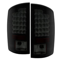 Thumbnail for Spyder Dodge Ram 07-08 1500/Ram 07-09 2500/3500 LED Tail Lights Black Smoke ALT-YD-DRAM06-LED-BSM