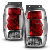 Thumbnail for ANZO 1998-2001 Ford Explorer Taillights Chrome