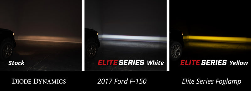 Diode Dynamics Elite Foglamp Type F2 - Yellow (Pair)