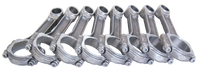 Thumbnail for Eagle Chevrolet 400/350 Press-Fit I-Beam Connecting Rod Set (Set of 8)