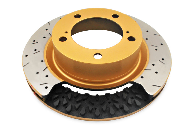 DBA 09-20 Nissan 370Z (w/Sport Perf Brakes) Rear 4000 Series Drilled & Slotted Rotor