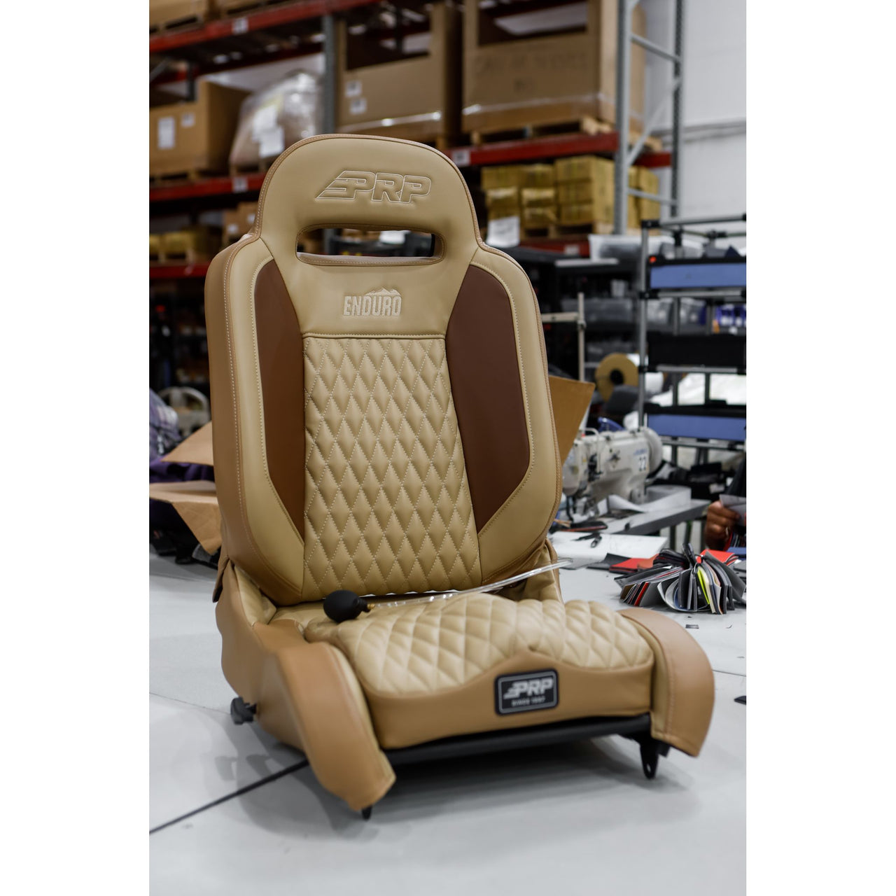 PRP Enduro Elite Reclining 2 In. Extra Tall / Extra Wide Suspension Seat (Driver Side)