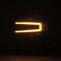 Thumbnail for AlphaRex 16-18 Chevy 1500HD LUXX LED Proj Headlights BK w/Seq Actvn Light / SeqSig (Req PN 810023)