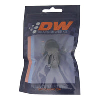 Thumbnail for DeatschWerks 10AN Male Flare to 8AN Male Flare Reducer Straight - Anodized Matte Black