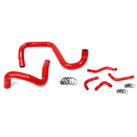 Thumbnail for HPS Red Reinforced Silicone Radiator + Heater Hose Kit Coolant for Jeep 12-17 Wrangler JK & Unlimited 3.6L V6 Left Hand Drive