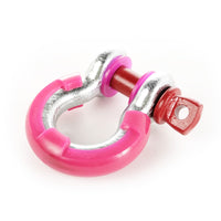 Thumbnail for Rugged Ridge Pink 3/4in D-Ring Isolator Kit