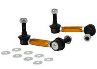 Thumbnail for Whiteline Universal Sway Bar Link Assembly Heavy Duty Adjustable Steel Ball 115mm Size