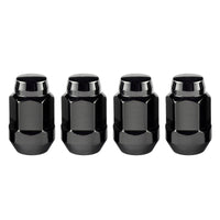Thumbnail for McGard Hex Lug Nut (Cone Seat Bulge Style) 1/2-20 / 3/4 Hex / 1.45in. Length (4-pack) - Black
