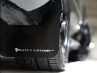 Thumbnail for Rally Armor 12-16 Subaru Impreza 4D/5D Black UR Mud Flap w/White Logo