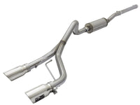 Thumbnail for aFe Rebel Series CB 2.5in Dual Center Exit SS Exhaust w/ Polish Tip 07-15 Jeep Wrangler 3.6L/3.8L V6