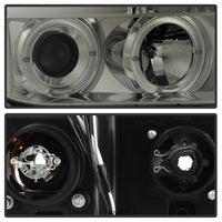 Thumbnail for Spyder Toyota Tundra 07-13 Projector Headlights LED Halo LED Smke PRO-YD-TTU07-HL-SM
