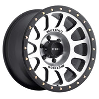 Thumbnail for Method MR305 NV 18x9 0mm Offset 6x5.5 108mm CB Machined/Black Street Loc Wheel