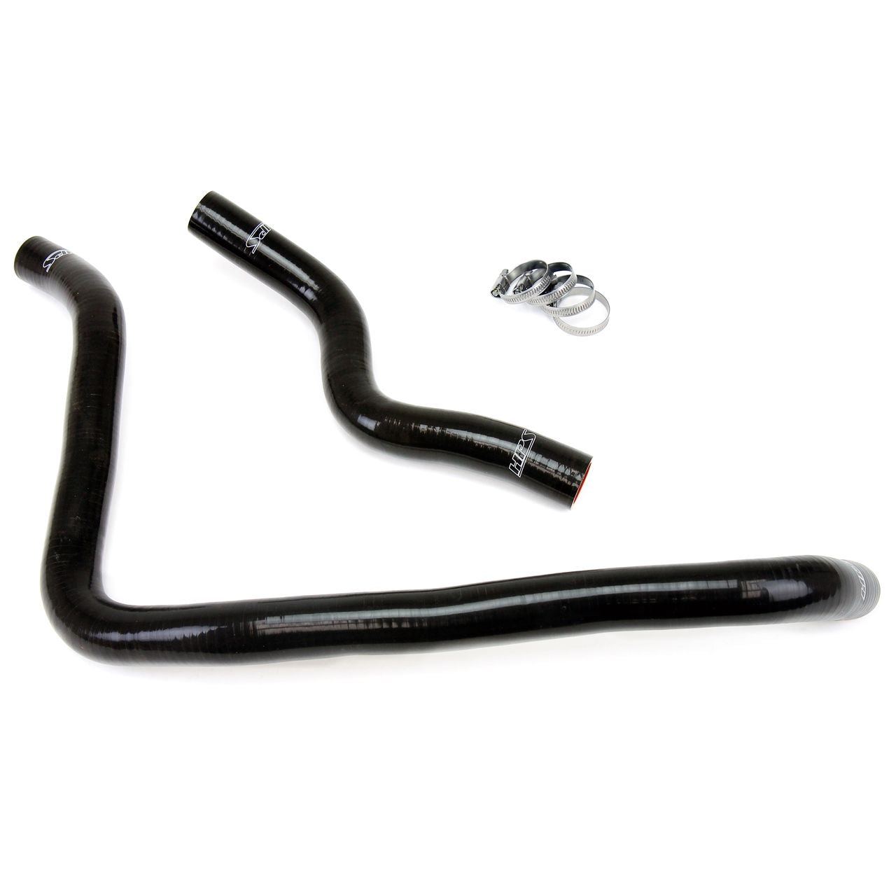 HPS Reinforced Black Silicone Radiator Hose Kit Coolant for Honda 98-02 Accord 2.3L 4Cyl