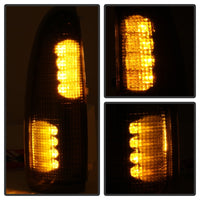 Thumbnail for xTune Ford Superduty F250-F650 03-07 Amber LED Mirror Signal Lens - Smoke ACC-LED-FDSD99-MR-SM