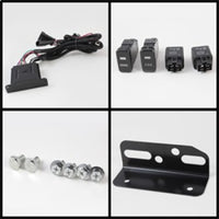 Thumbnail for Spyder Toyota FJ Cruiser 07-14 Fog Lights With LED Daytime Running Lights w/swch Blk FL-DRL-TFJ07-BK