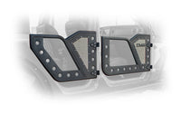 Thumbnail for DV8 Offroad Jeep 18+ Wrangler JL / 20+ Gladiator JT Front Rock Doors w/ Perforated Aluminum Mesh