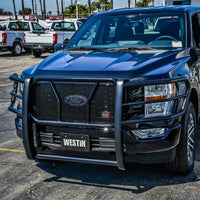 Thumbnail for Westin 2021 Ford F150 HDX Grille Guard - Black