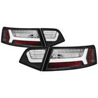 Thumbnail for Spyder 09-12 Audi A6 LED Tail Lights - Black (ALT-YD-AA609-LED-BK)
