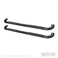 Thumbnail for Westin 2019 Chevrolet Silverado/Sierra 1500 Crew Cab Platinum 4 Oval Nerf Step Bars - Black
