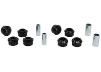Thumbnail for Whiteline Plus 7/94-9/89 Mazda 323 BA Rear Trailing Arm - Front & Rear Bushing Kit